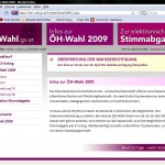Überprüfung der Wahlberechtigung